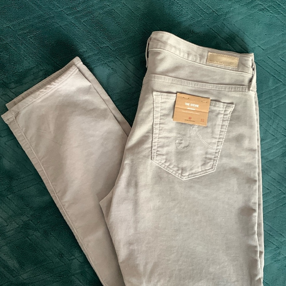 AG Adriano Goldshmied THE STEVIE Slim Straight Corduroy